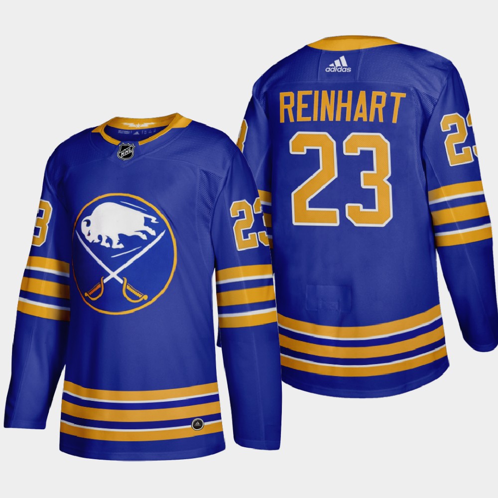 Buffalo Sabres #23 Sam Reinhart Men Adidas 2020 Home Authentic Player Stitched NHL Jersey Royal Blue